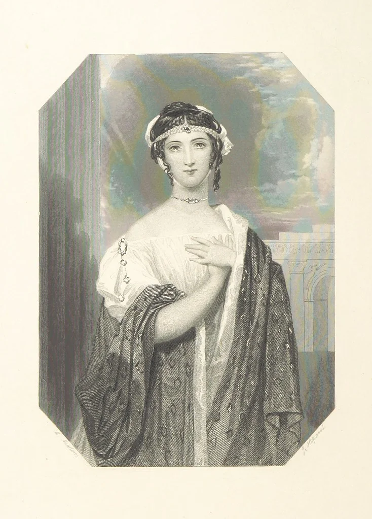 An illustration from The Shakspeare Gallery, containing the principal female characters in the plays of the great poet. Engraved ... from drawings by the first artists, under the superintendence of C. H. [With portions of the text, 1836, leaf 158
