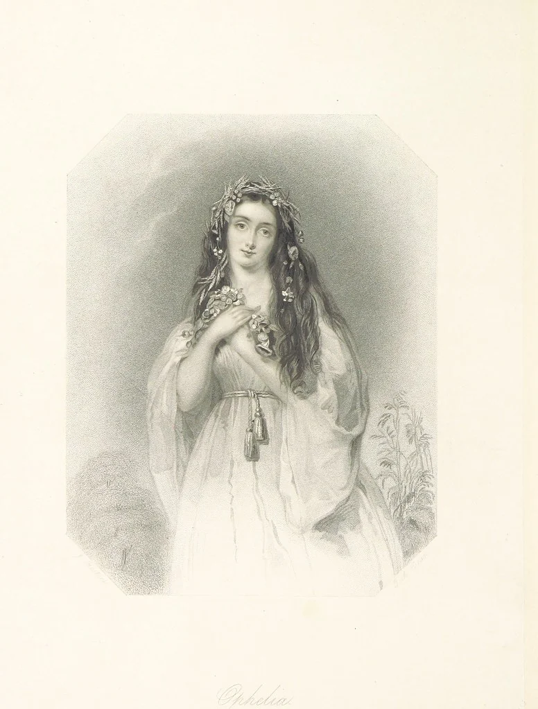 An illustration from The Shakspeare Gallery, containing the principal female characters in the plays of the great poet. Engraved ... from drawings by the first artists, under the superintendence of C. H. [With portions of the text, 1836, leaf 186