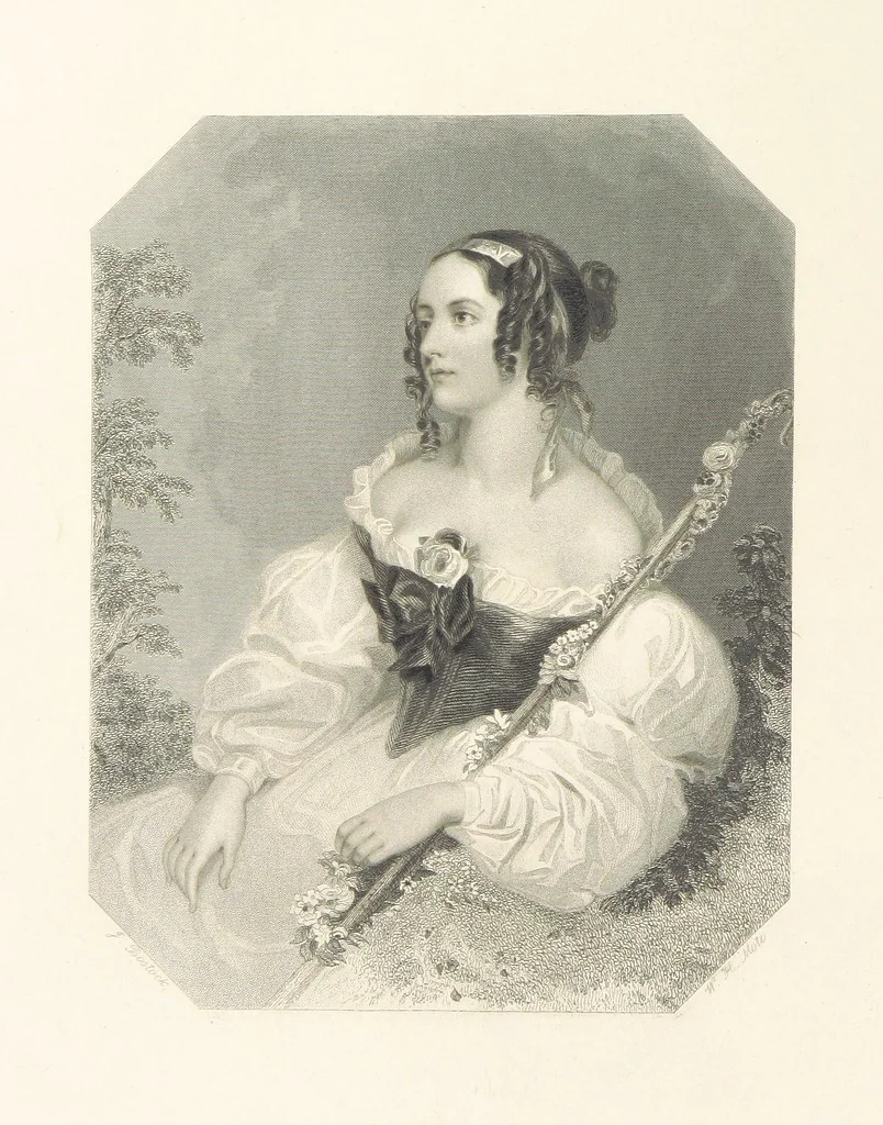 An illustration from The Shakspeare Gallery, containing the principal female characters in the plays of the great poet. Engraved ... from drawings by the first artists, under the superintendence of C. H. [With portions of the text, 1836, leaf 78