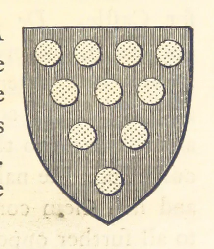 An illustration from Some account of the Worshipful Company of Grocers, of the City of London. [With an Appendix, 1854, leaf 223