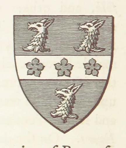 An illustration from Some account of the Worshipful Company of Grocers, of the City of London. [With an Appendix, 1854, leaf 284