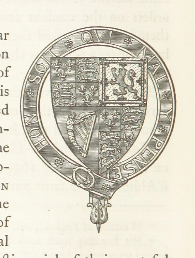 An illustration from Some account of the Worshipful Company of Grocers, of the City of London. [With an Appendix, 1854, leaf 308