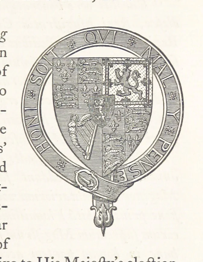 An illustration from Some account of the Worshipful Company of Grocers, of the City of London. [With an Appendix, 1854, leaf 347