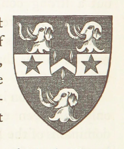 An illustration from Some account of the Worshipful Company of Grocers, of the City of London. [With an Appendix, 1854, leaf 368