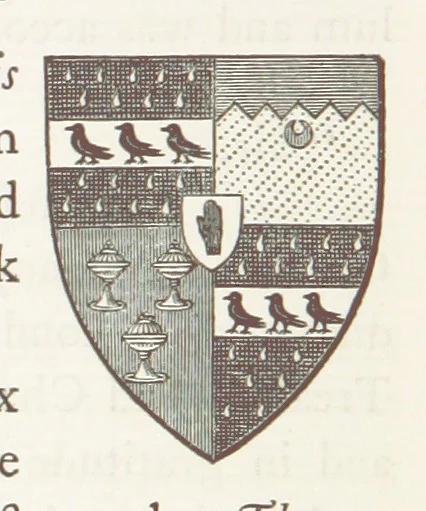 An illustration from Some account of the Worshipful Company of Grocers, of the City of London. [With an Appendix, 1854, leaf 376