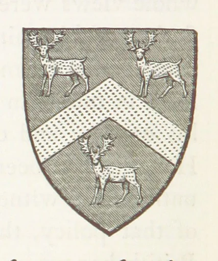 An illustration from Some account of the Worshipful Company of Grocers, of the City of London. [With an Appendix, 1854, leaf 398