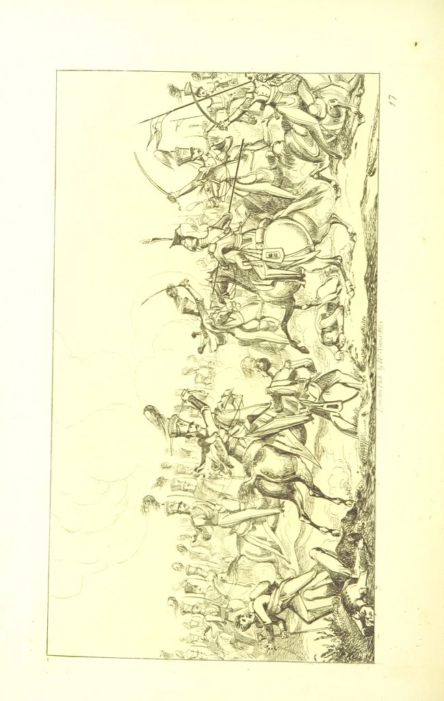 An illustration from The Life of a Soldier; a narrative and descriptive Poem. With ... Engravings, 1823, leaf 154