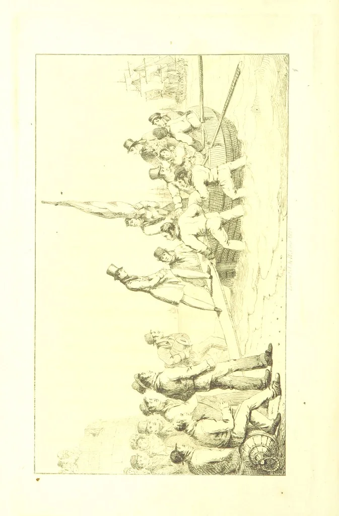 An illustration from The Life of a Soldier; a narrative and descriptive Poem. With ... Engravings, 1823, leaf 20