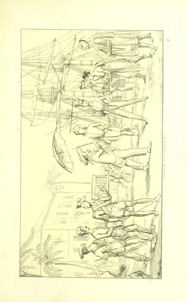 An illustration from The Life of a Soldier; a narrative and descriptive Poem. With ... Engravings, 1823, leaf 29