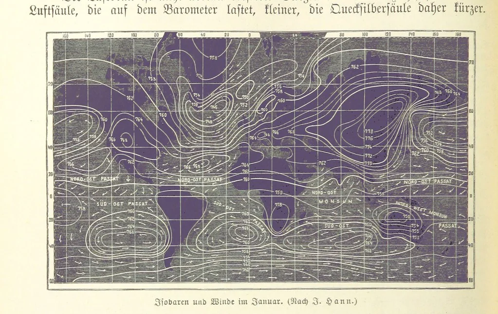 An illustration from Die Erde. Eine allgemeine Erd- und Länderkunde, etc, 1896, leaf 104