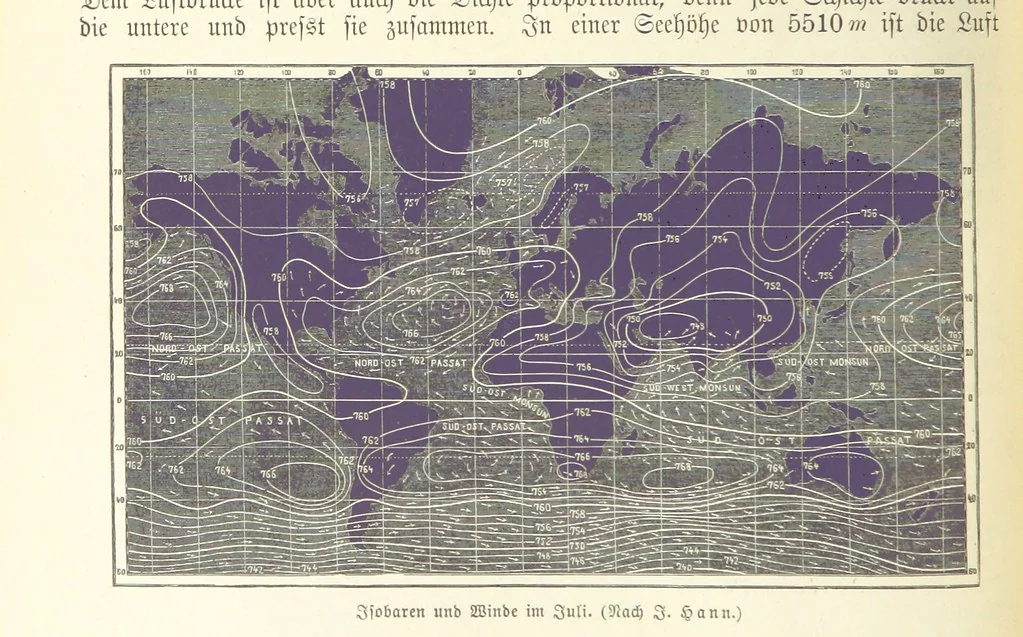 An illustration from Die Erde. Eine allgemeine Erd- und Länderkunde, etc, 1896, leaf 104