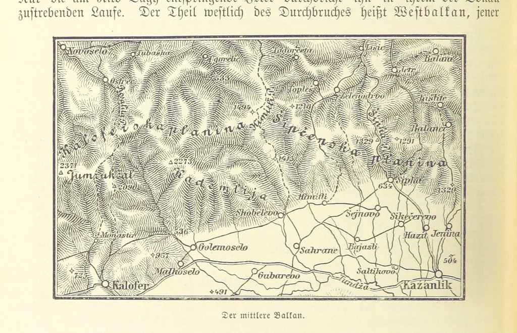 An illustration from Die Erde. Eine allgemeine Erd- und Länderkunde, etc, 1896, leaf 286