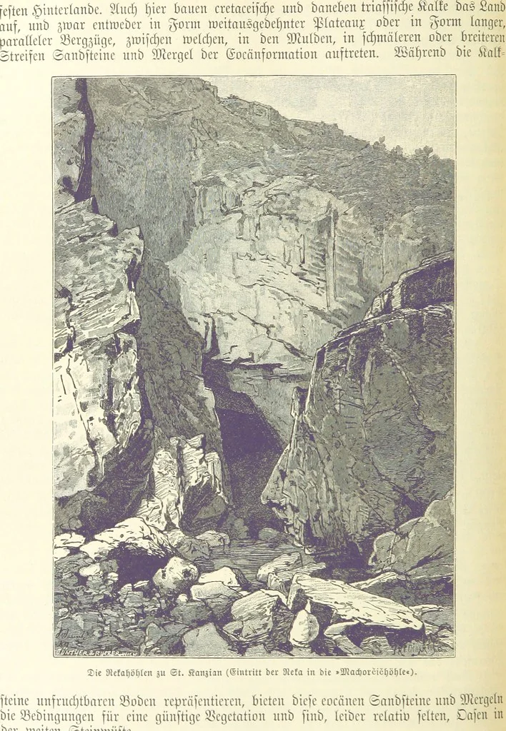 An illustration from Die Erde. Eine allgemeine Erd- und Länderkunde, etc, 1896, leaf 290