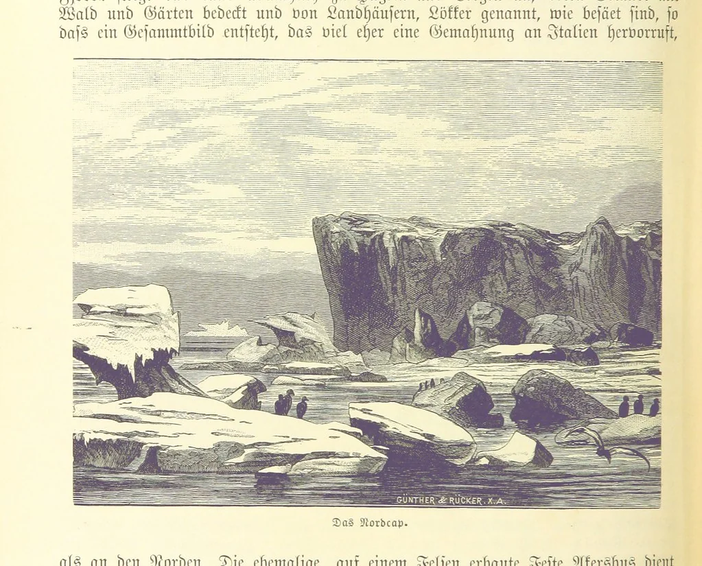 An illustration from Die Erde. Eine allgemeine Erd- und Länderkunde, etc, 1896, leaf 490