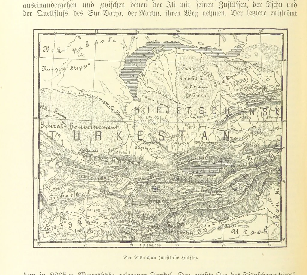 An illustration from Die Erde. Eine allgemeine Erd- und Länderkunde, etc, 1896, leaf 582
