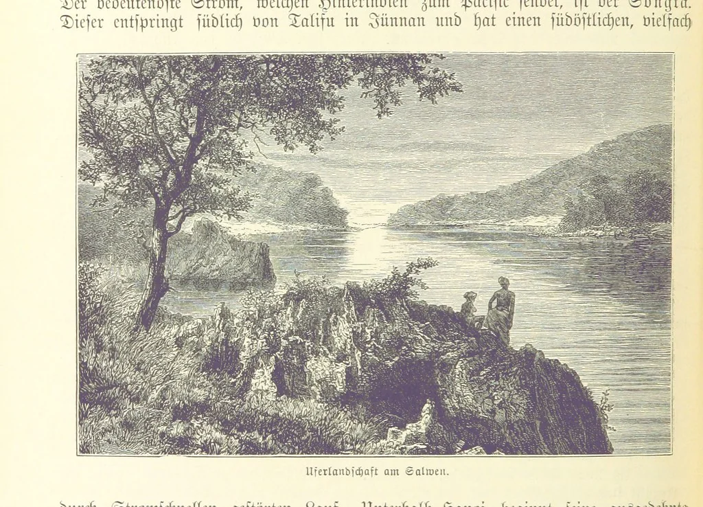 An illustration from Die Erde. Eine allgemeine Erd- und Länderkunde, etc, 1896, leaf 606