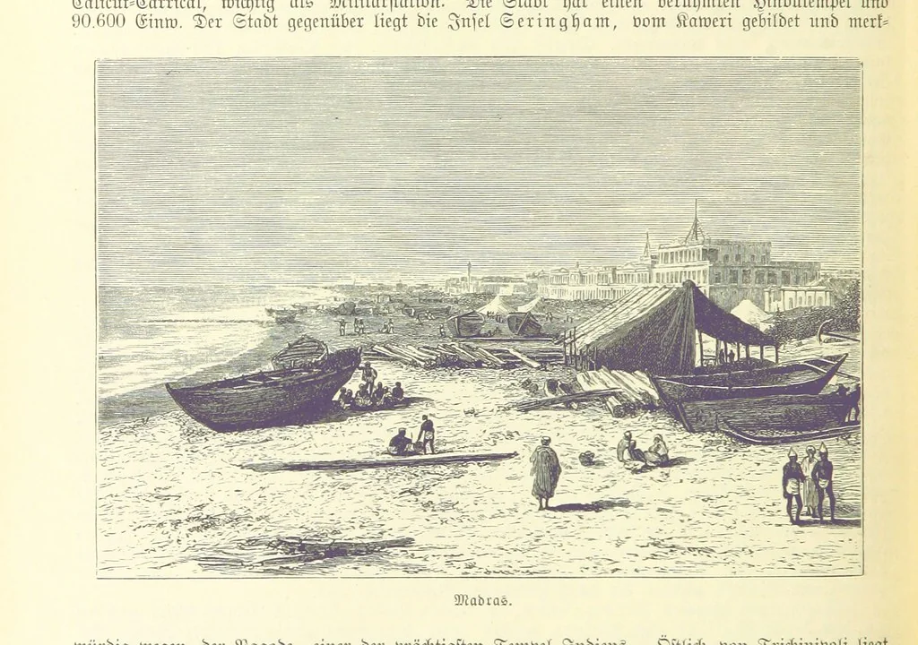 An illustration from Die Erde. Eine allgemeine Erd- und Länderkunde, etc, 1896, leaf 672