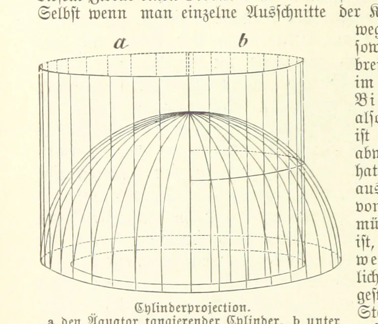 An illustration from Die Erde. Eine allgemeine Erd- und Länderkunde, etc, 1896, leaf 70