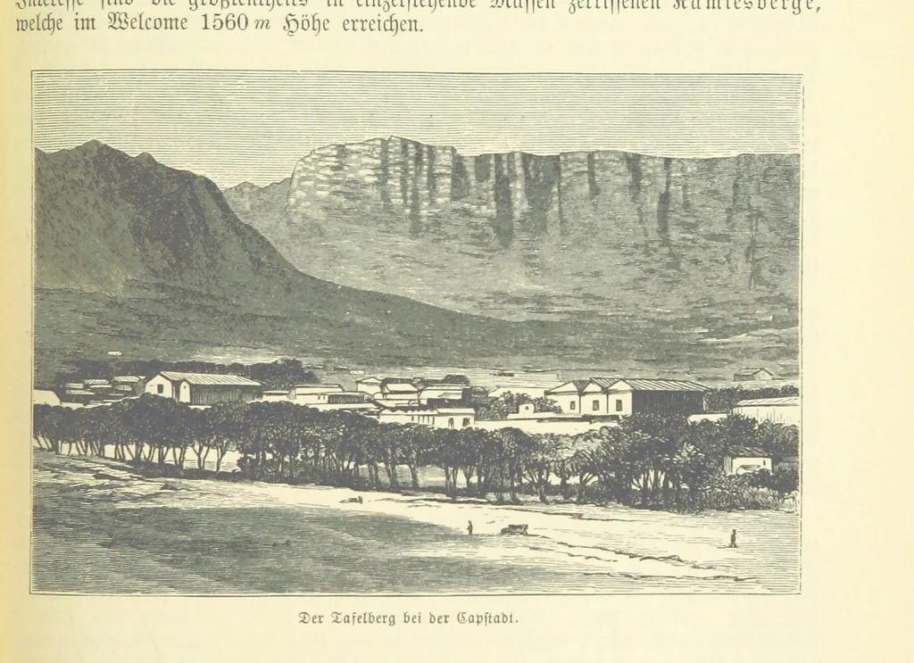 An illustration from Die Erde. Eine allgemeine Erd- und Länderkunde, etc, 1896, leaf 743