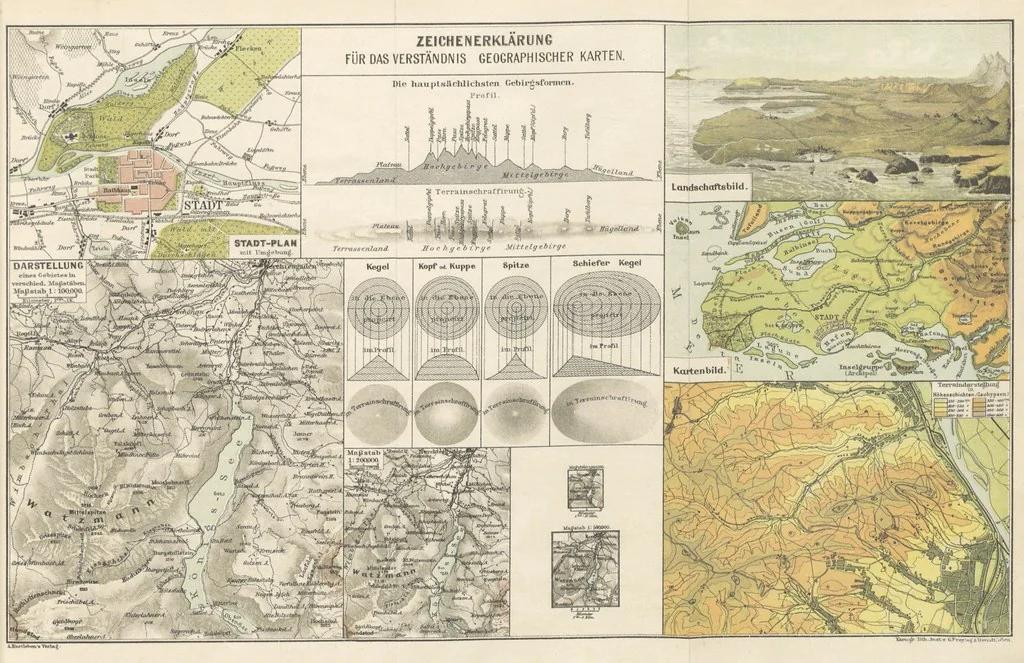 An illustration from Die Erde. Eine allgemeine Erd- und Länderkunde, etc, 1896, leaf 75