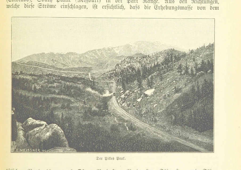 An illustration from Die Erde. Eine allgemeine Erd- und Länderkunde, etc, 1896, leaf 823