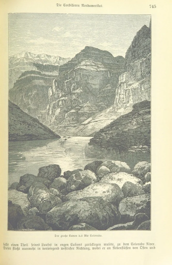 An illustration from Die Erde. Eine allgemeine Erd- und Länderkunde, etc, 1896, leaf 829