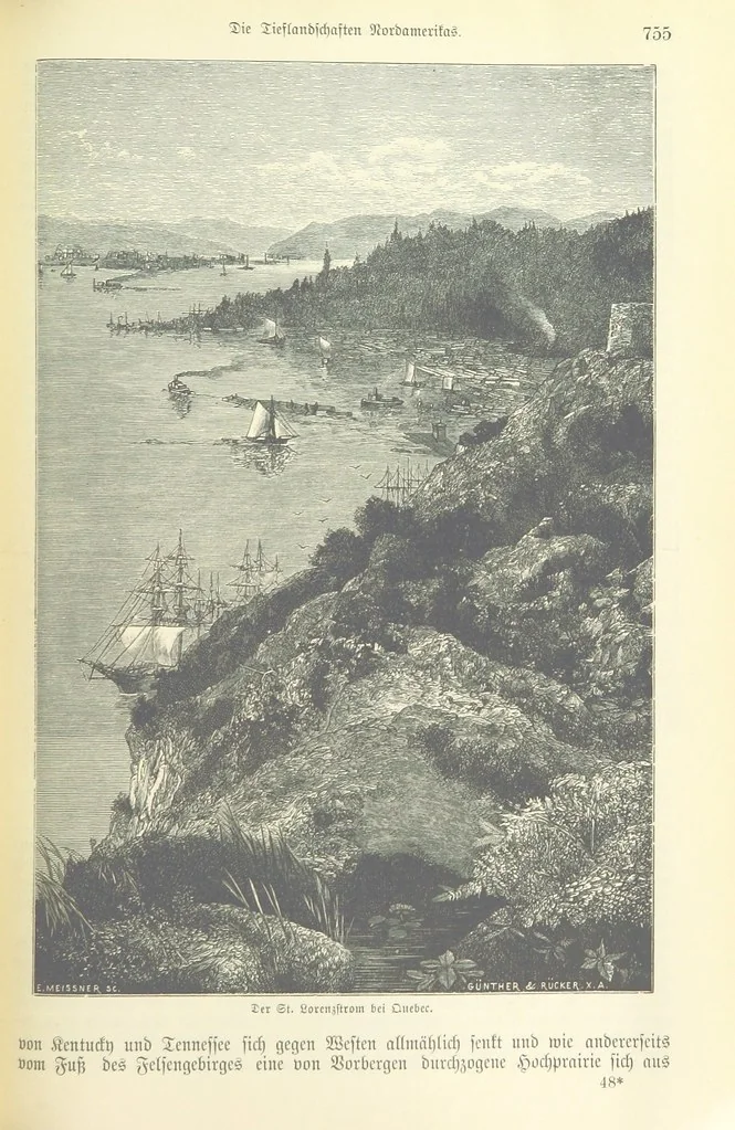 An illustration from Die Erde. Eine allgemeine Erd- und Länderkunde, etc, 1896, leaf 839
