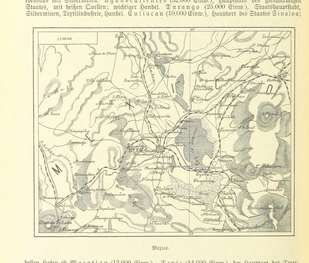 An illustration from Die Erde. Eine allgemeine Erd- und Länderkunde, etc, 1896, leaf 874
