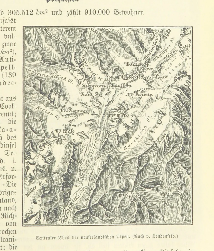 An illustration from Die Erde. Eine allgemeine Erd- und Länderkunde, etc, 1896, leaf 915