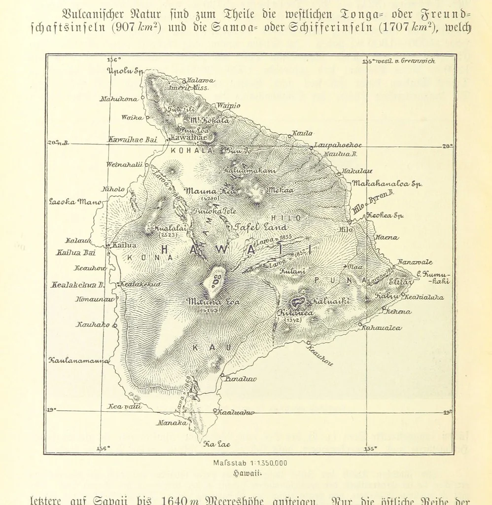 An illustration from Die Erde. Eine allgemeine Erd- und Länderkunde, etc, 1896, leaf 920