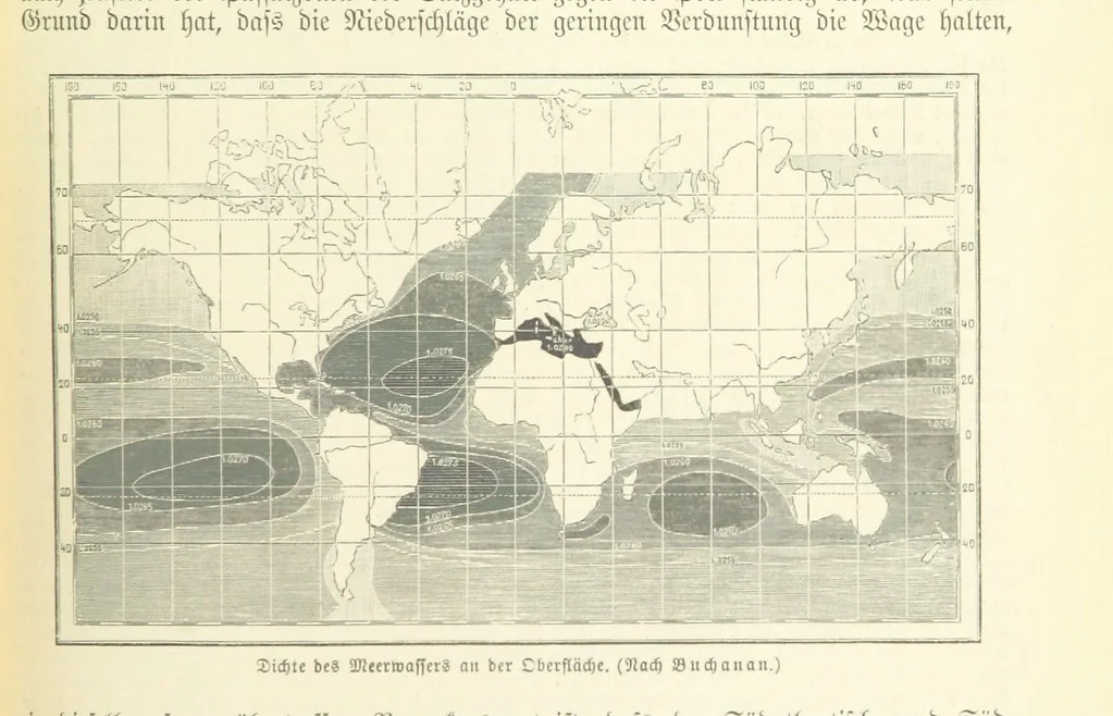 An illustration from Die Erde. Eine allgemeine Erd- und Länderkunde, etc, 1896, leaf 93