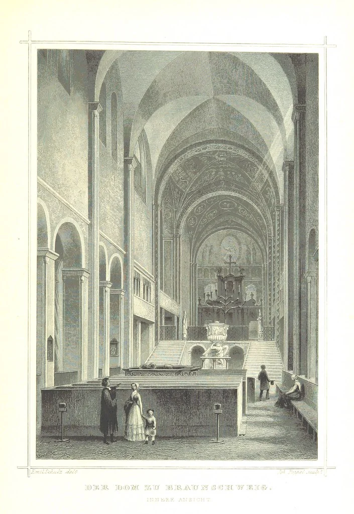 An illustration from Das Königreich Hannover und das Herzogthum Braunschweig dargestellt in malerischen Original-Ansichten ihrer interessantesten Gegenden ... von verschiedenen Künstlern. Historisch und topographisch beschrieben von O. v. H, 1857, leaf 43
