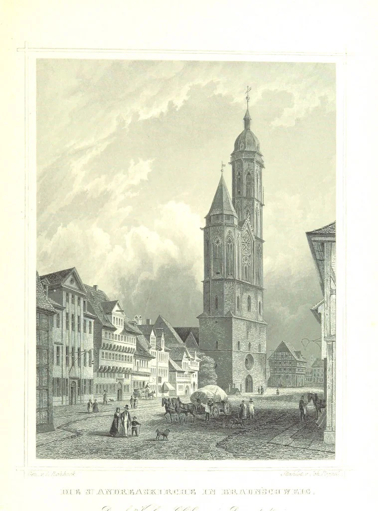 An illustration from Das Königreich Hannover und das Herzogthum Braunschweig dargestellt in malerischen Original-Ansichten ihrer interessantesten Gegenden ... von verschiedenen Künstlern. Historisch und topographisch beschrieben von O. v. H, 1857, leaf 45