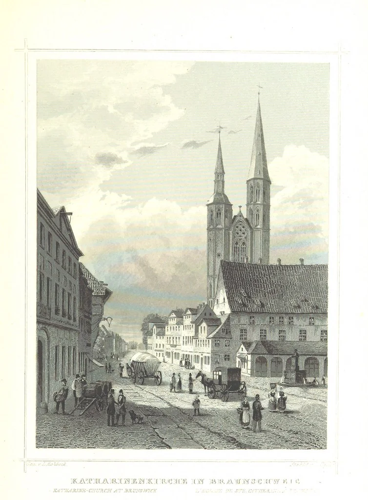 An illustration from Das Königreich Hannover und das Herzogthum Braunschweig dargestellt in malerischen Original-Ansichten ihrer interessantesten Gegenden ... von verschiedenen Künstlern. Historisch und topographisch beschrieben von O. v. H, 1857, leaf 47