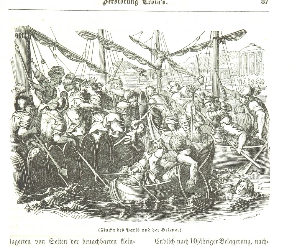 An illustration from Illustrirte Weltgeschichte: ein Buch für's Volk ... Mit Tabellen und Karten, 1844, leaf 103
