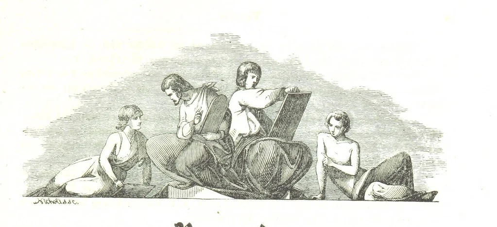 An illustration from Illustrirte Weltgeschichte: ein Buch für's Volk ... Mit Tabellen und Karten, 1844, leaf 11