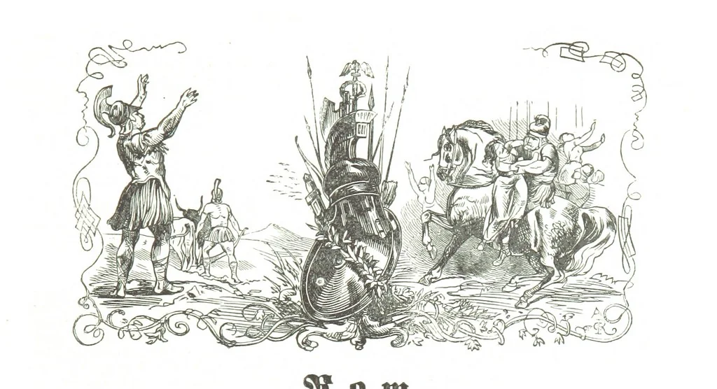 An illustration from Illustrirte Weltgeschichte: ein Buch für's Volk ... Mit Tabellen und Karten, 1844, leaf 125