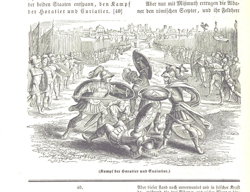 An illustration from Illustrirte Weltgeschichte: ein Buch für's Volk ... Mit Tabellen und Karten, 1844, leaf 134