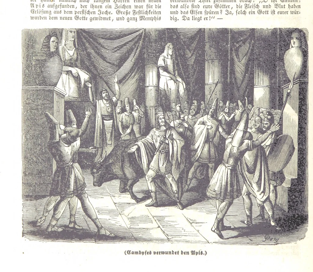 An illustration from Illustrirte Weltgeschichte: ein Buch für's Volk ... Mit Tabellen und Karten, 1844, leaf 186