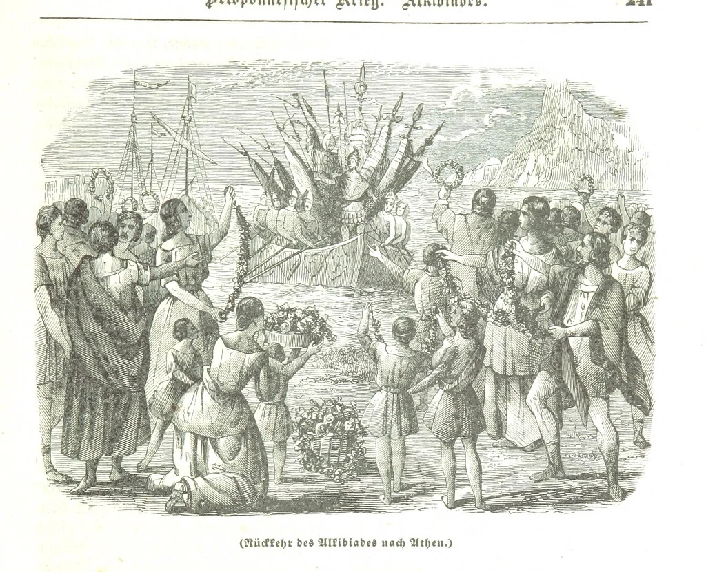 An illustration from Illustrirte Weltgeschichte: ein Buch für's Volk ... Mit Tabellen und Karten, 1844, leaf 257