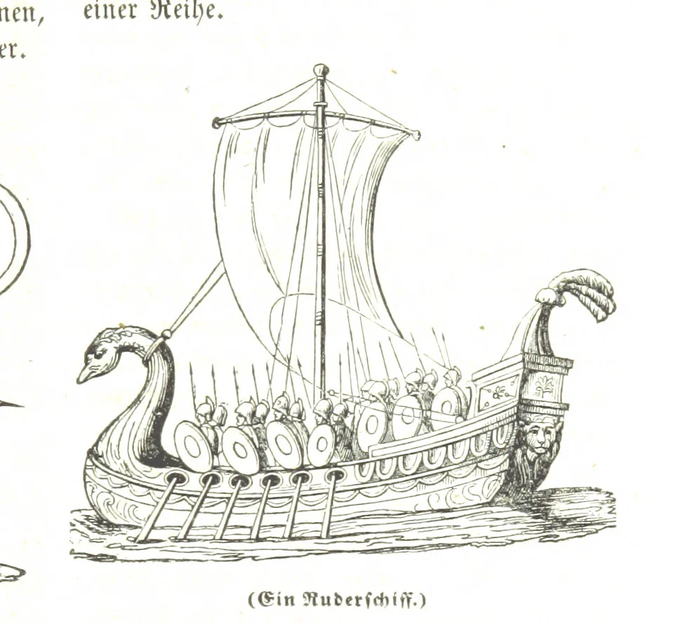 An illustration from Illustrirte Weltgeschichte: ein Buch für's Volk ... Mit Tabellen und Karten, 1844, leaf 309
