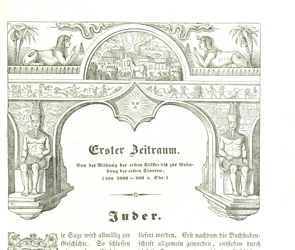 An illustration from Illustrirte Weltgeschichte: ein Buch für's Volk ... Mit Tabellen und Karten, 1844, leaf 33