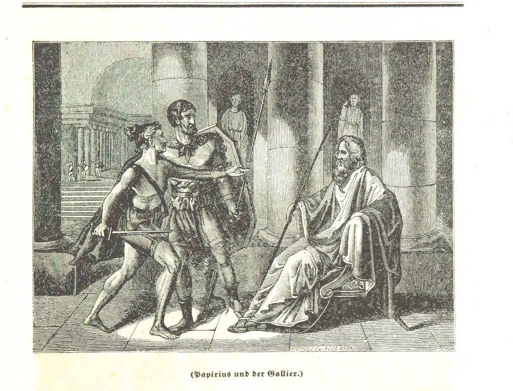 An illustration from Illustrirte Weltgeschichte: ein Buch für's Volk ... Mit Tabellen und Karten, 1844, leaf 361