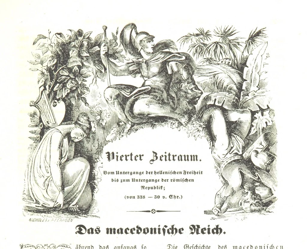 An illustration from Illustrirte Weltgeschichte: ein Buch für's Volk ... Mit Tabellen und Karten, 1844, leaf 367