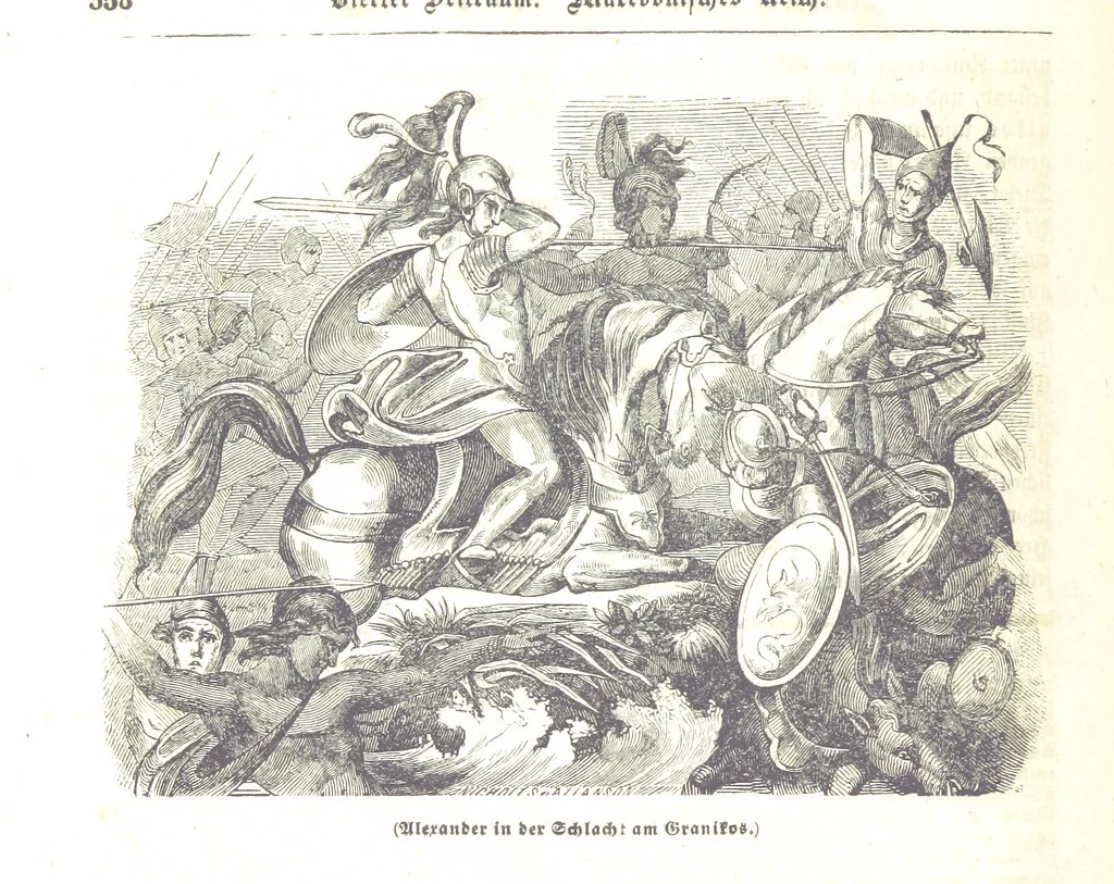 An illustration from Illustrirte Weltgeschichte: ein Buch für's Volk ... Mit Tabellen und Karten, 1844, leaf 374