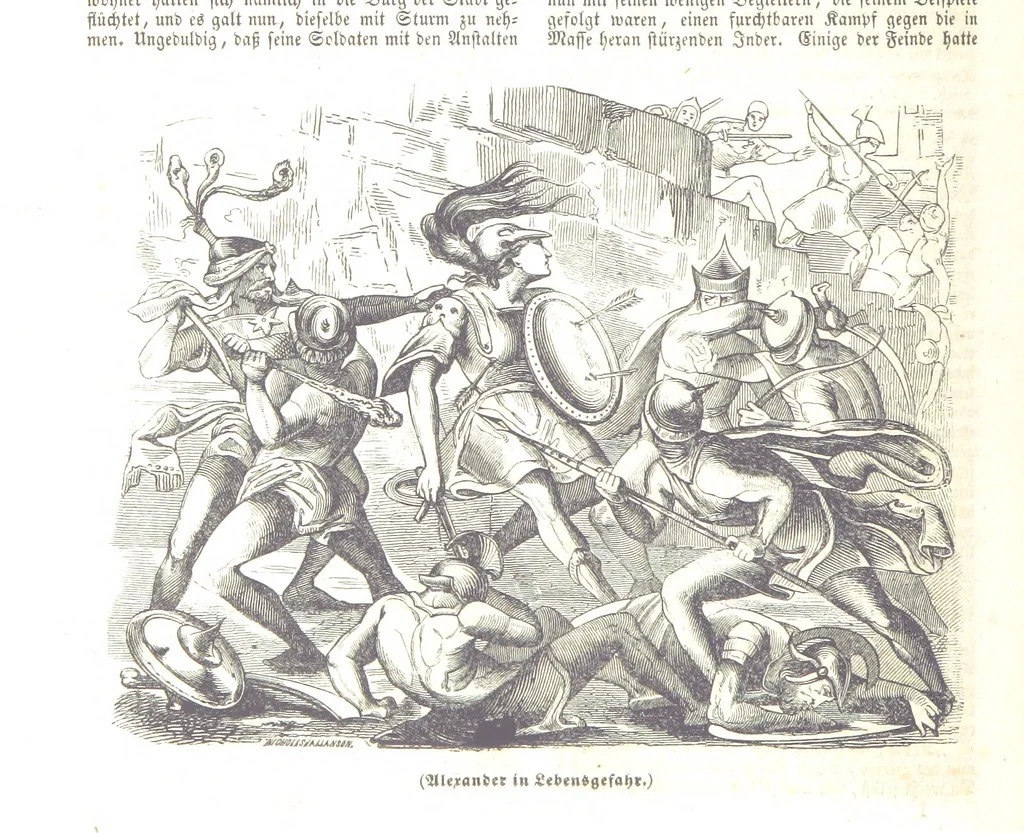 An illustration from Illustrirte Weltgeschichte: ein Buch für's Volk ... Mit Tabellen und Karten, 1844, leaf 394
