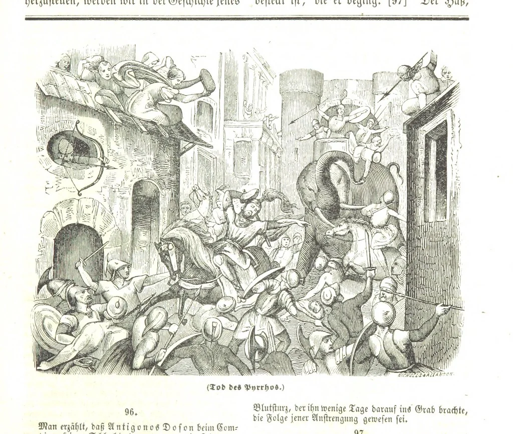 An illustration from Illustrirte Weltgeschichte: ein Buch für's Volk ... Mit Tabellen und Karten, 1844, leaf 415