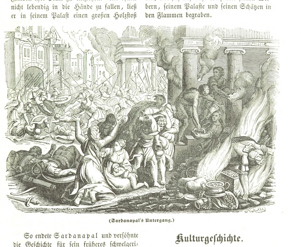 An illustration from Illustrirte Weltgeschichte: ein Buch für's Volk ... Mit Tabellen und Karten, 1844, leaf 69