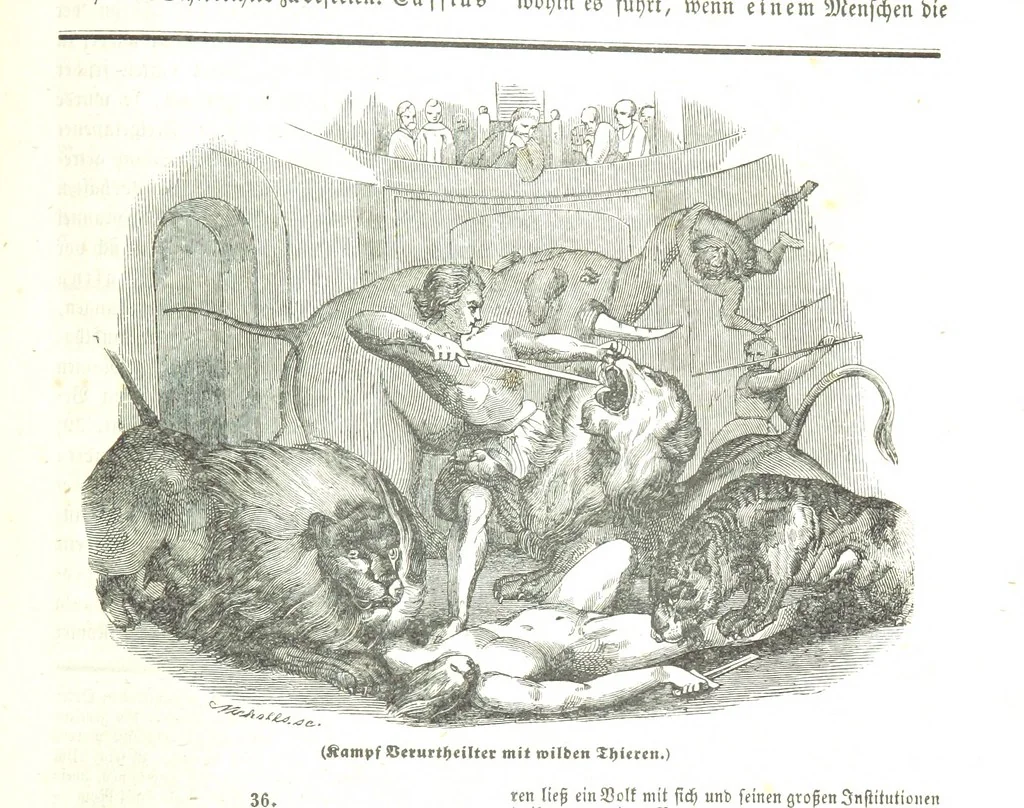 An illustration from Illustrirte Weltgeschichte: ein Buch für's Volk ... Mit Tabellen und Karten, 1844, leaf 691