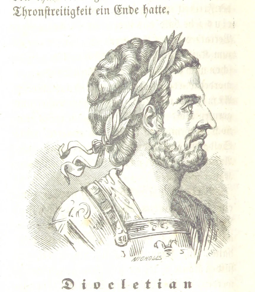 An illustration from Illustrirte Weltgeschichte: ein Buch für's Volk ... Mit Tabellen und Karten, 1844, leaf 714